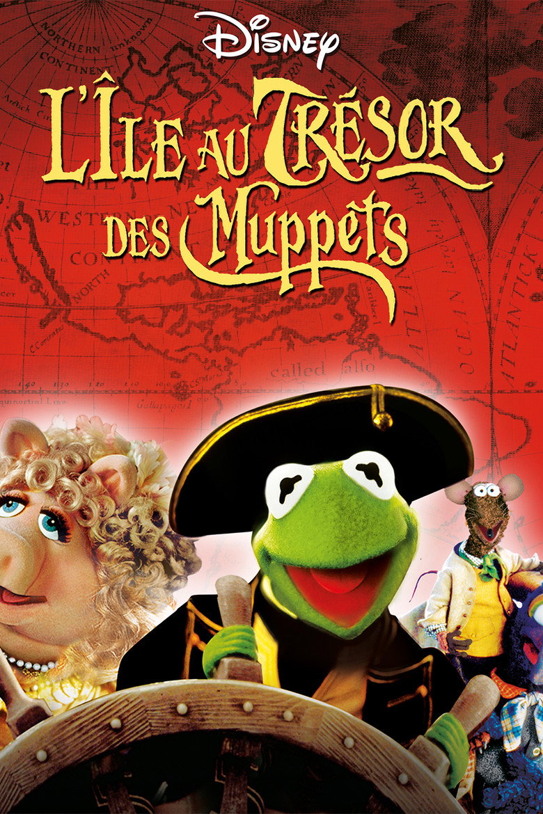 Affiche de L'ÎLE AU TRÉSOR DES MUPPETS