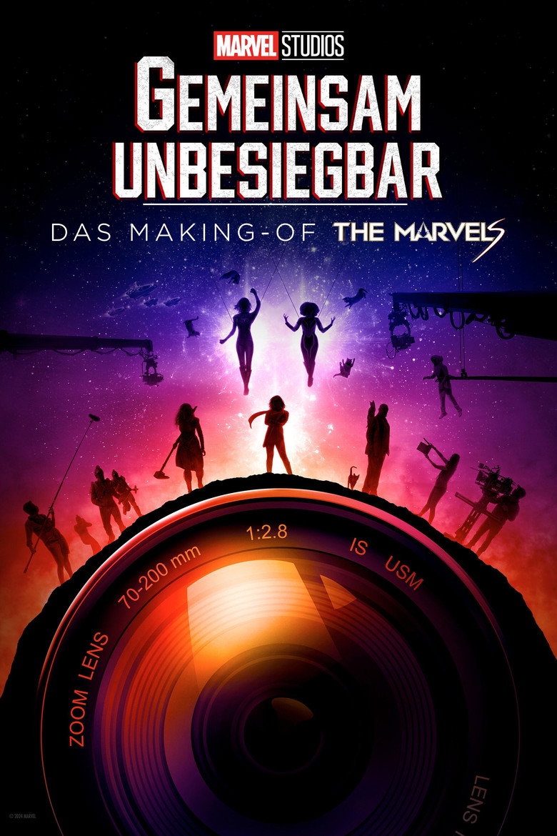 Filmplakat zu MARVEL STUDIOS: GEMEINSAM UNBESIEGBAR: Das Making-of von THE MARVELS