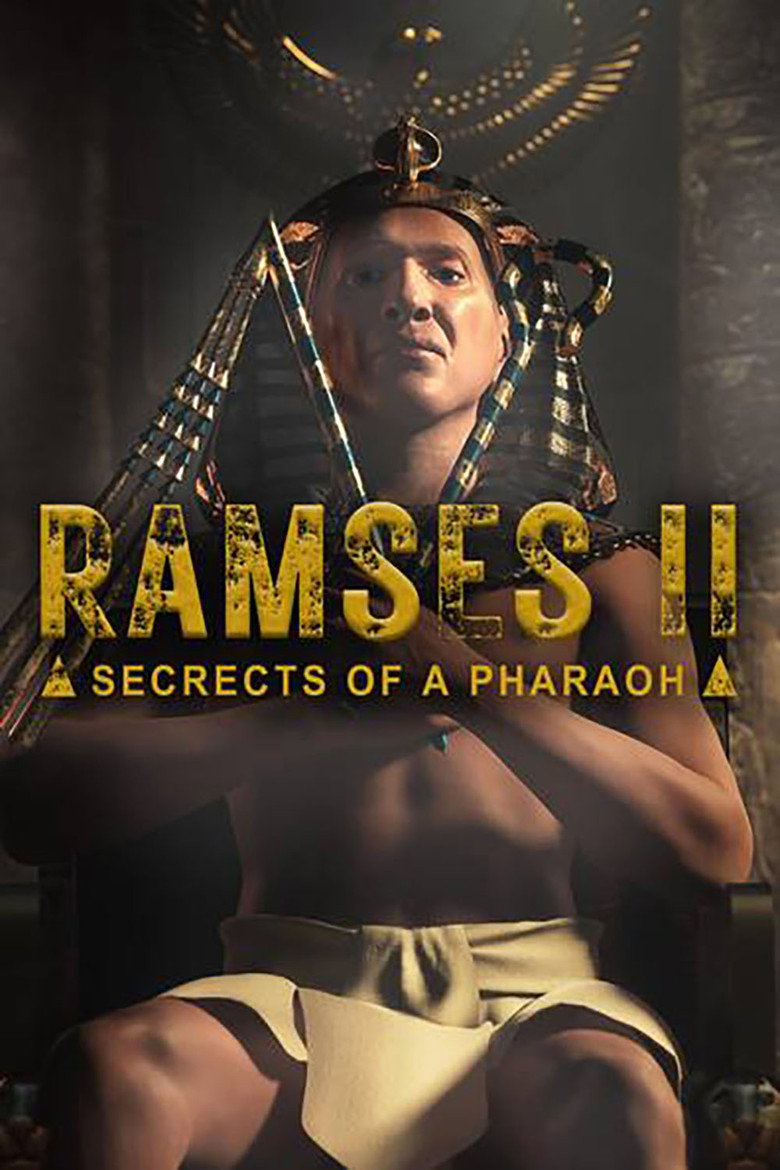 Official poster for Ramesses II, Secrets of a Pharaoh