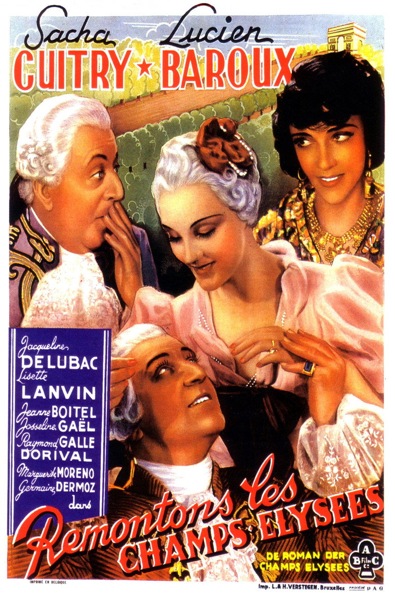 Affiche de REMONTONS LES CHAMPS-ELYSÉES