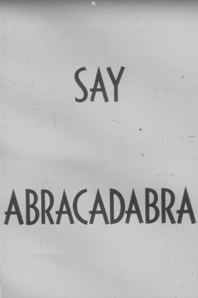 Imatge de Say Abracadabra