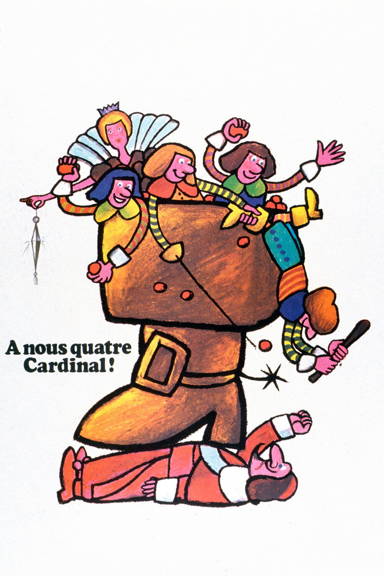 Affiche de À NOUS QUATRE CARDINAL !