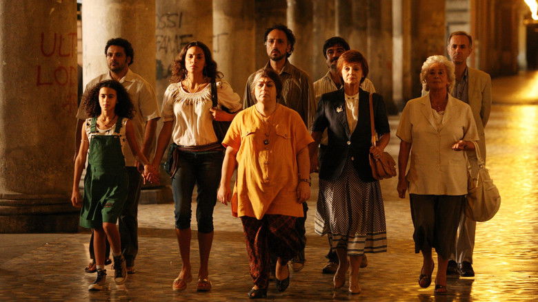 Backdrop for Clash of civilization over an elevator in Piazza Vittorio