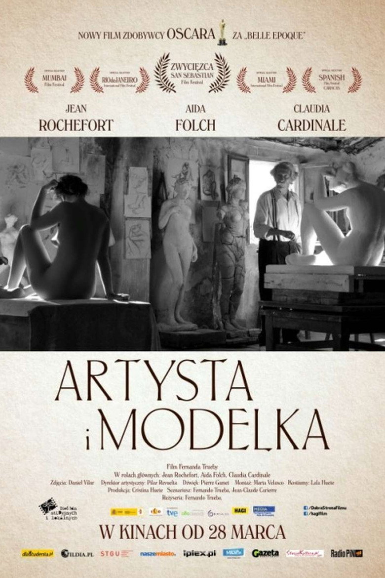 Plakat filmu Artysta i modelka