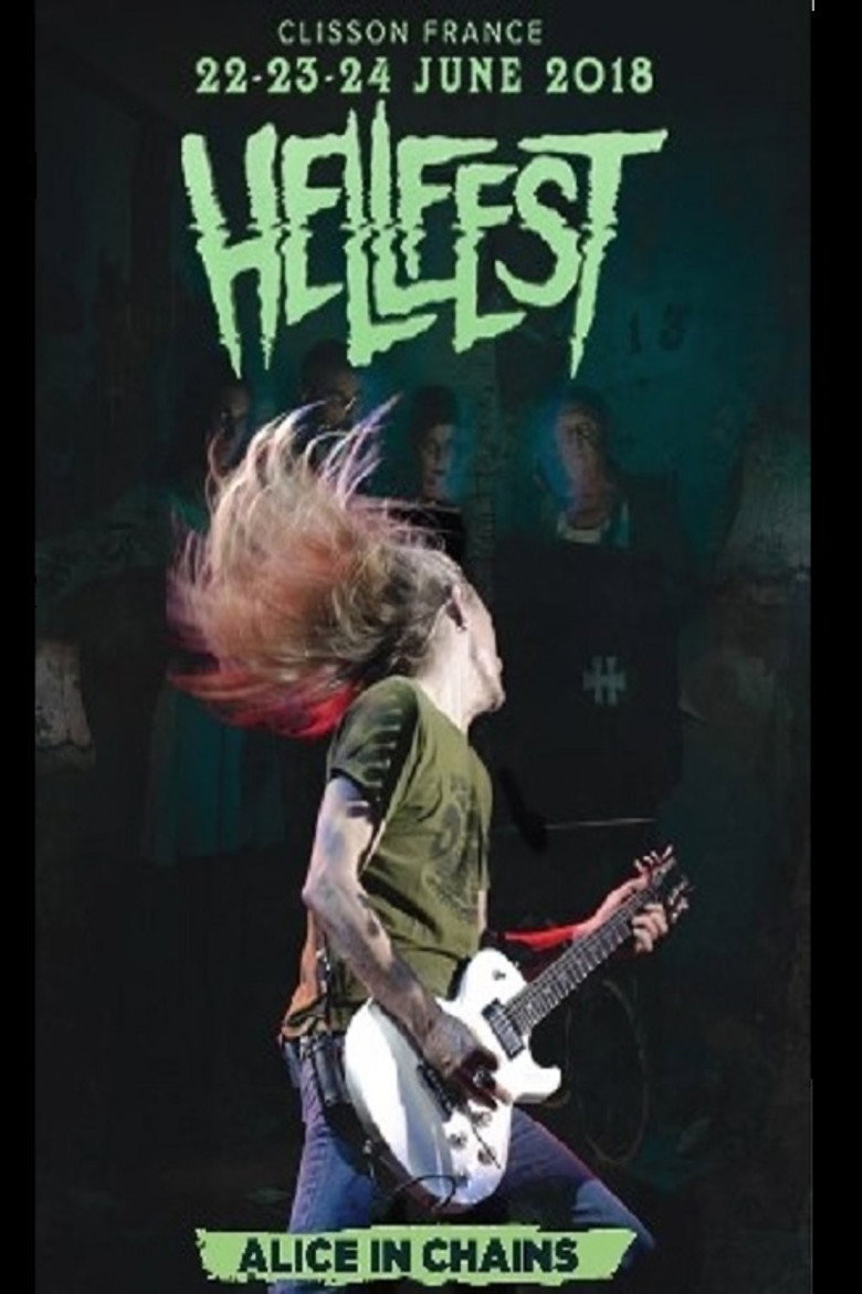 Alice in Chains - Live at Hellfest background