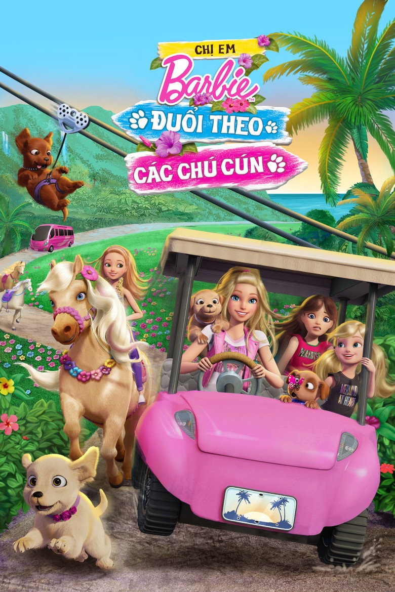 Chị Em Barbie Đuổi Theo C&aacute;c Ch&uacute; C&uacute;n (2016)