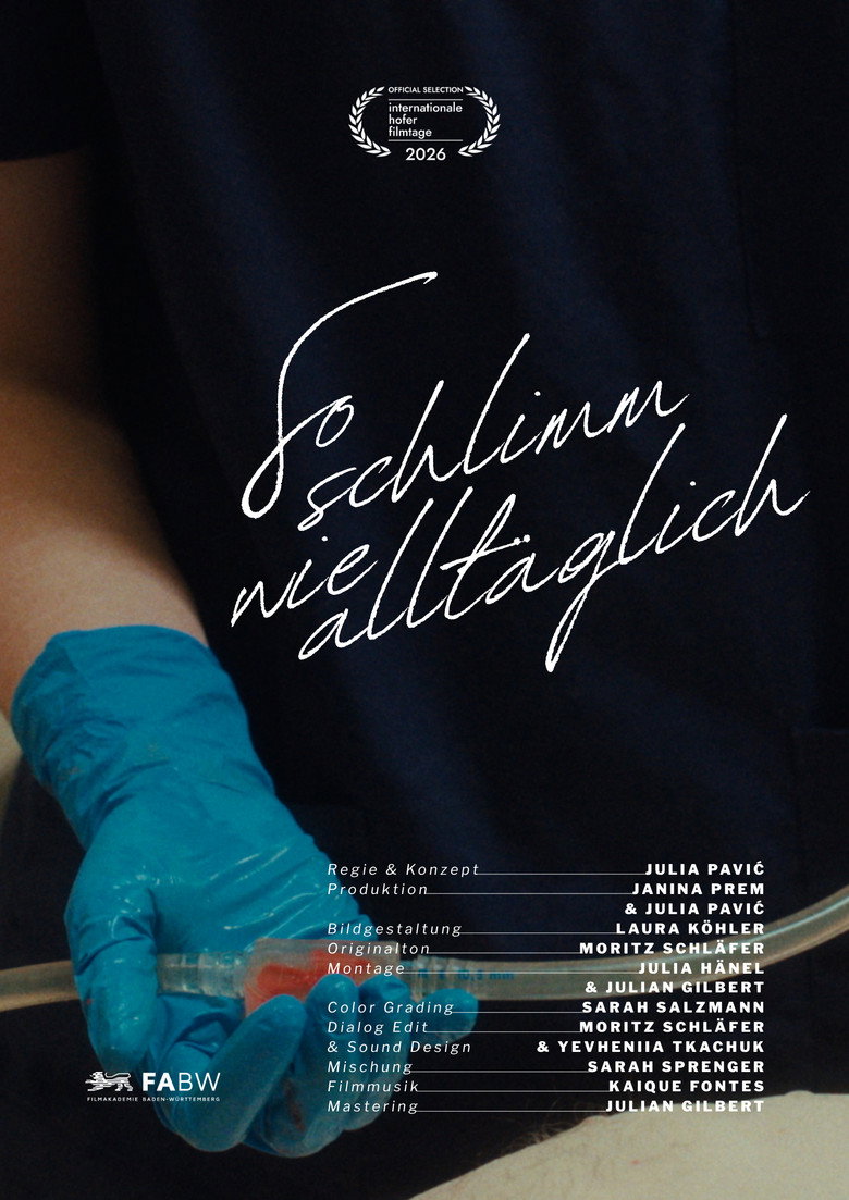 So schlimm wie alltäglich (2026) poster
