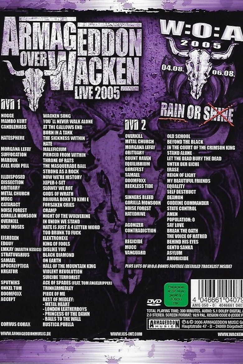 Imatge de Armageddon Over Wacken 2005 - Rain Or Shine