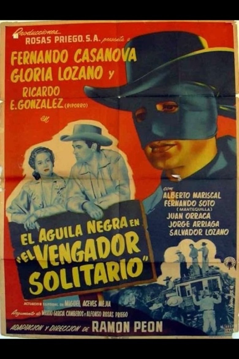 El aguila negra en 'El vengador solitario' main poster