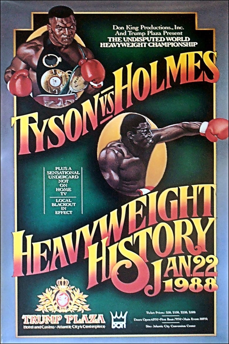 Mike Tyson vs Larry Holmes (1988)