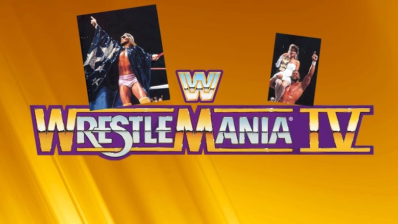 WWE WrestleMania IV movie poster