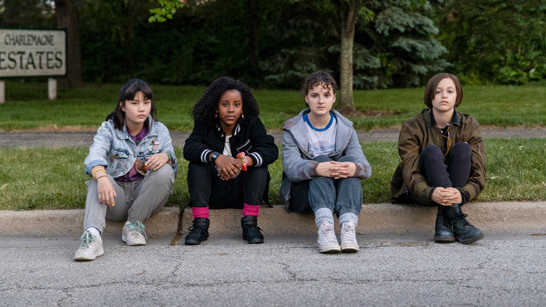 Still from Paper Girls - Season 1 Episode 1