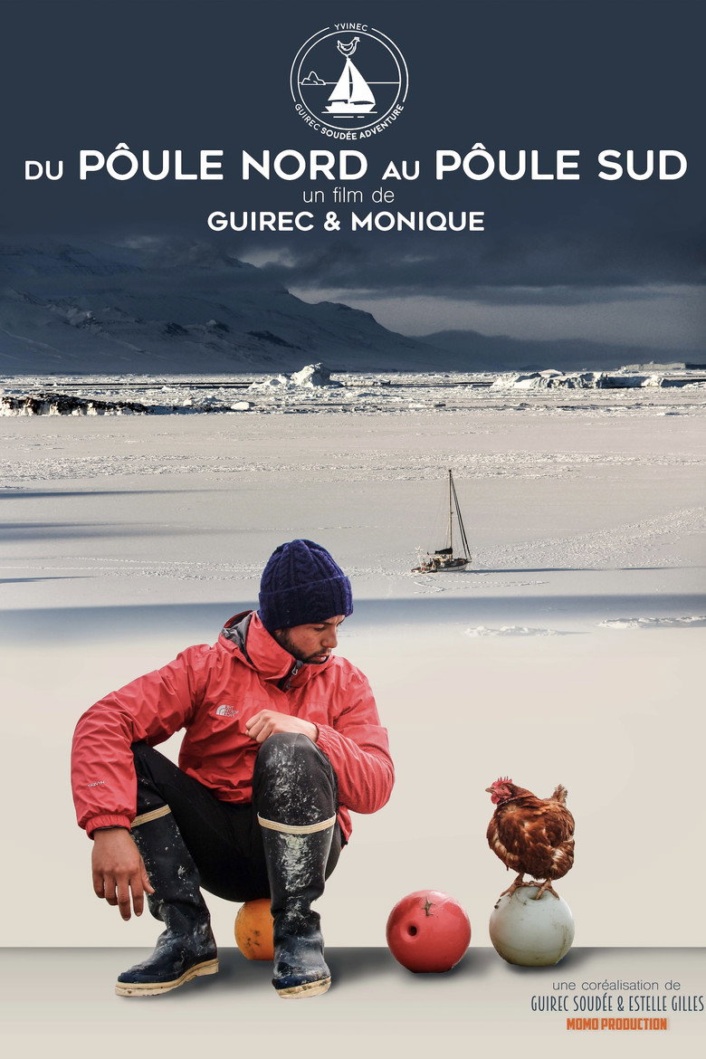 Official poster for Les aventures de Guirec & Monique du pôle nord au pôle sud
