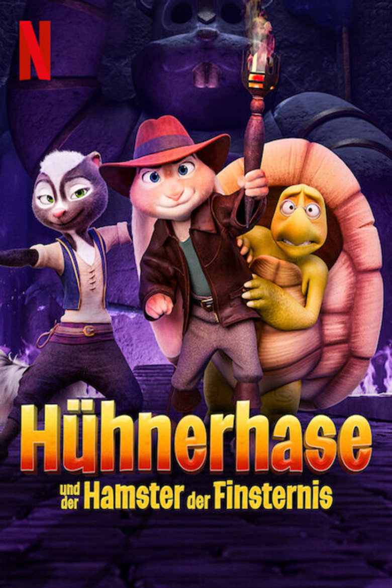 Filmplakat zu Hühnerhase und der Hamster der Finsternis