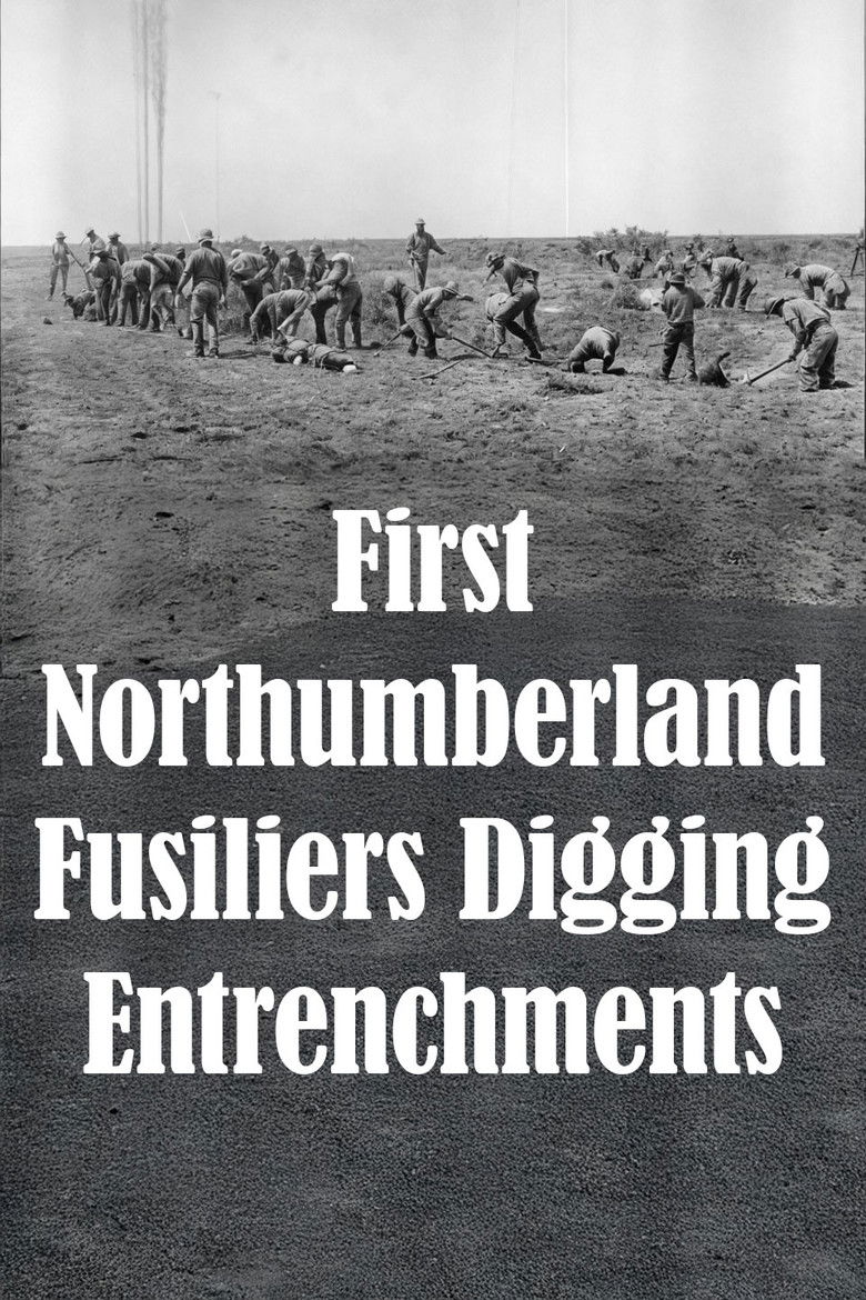Imatge de First Northumberland Fusiliers Digging Entrenchments