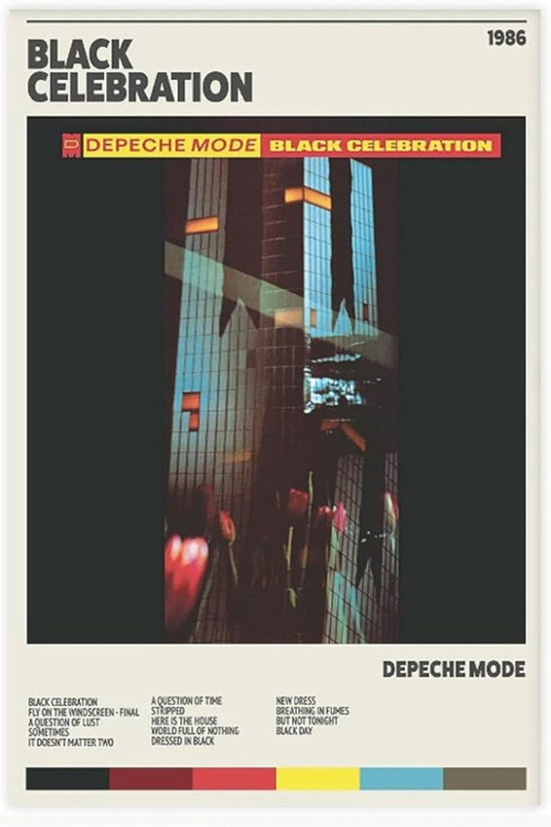 Imatge de Depeche Mode: Black Celebration Tour 1986