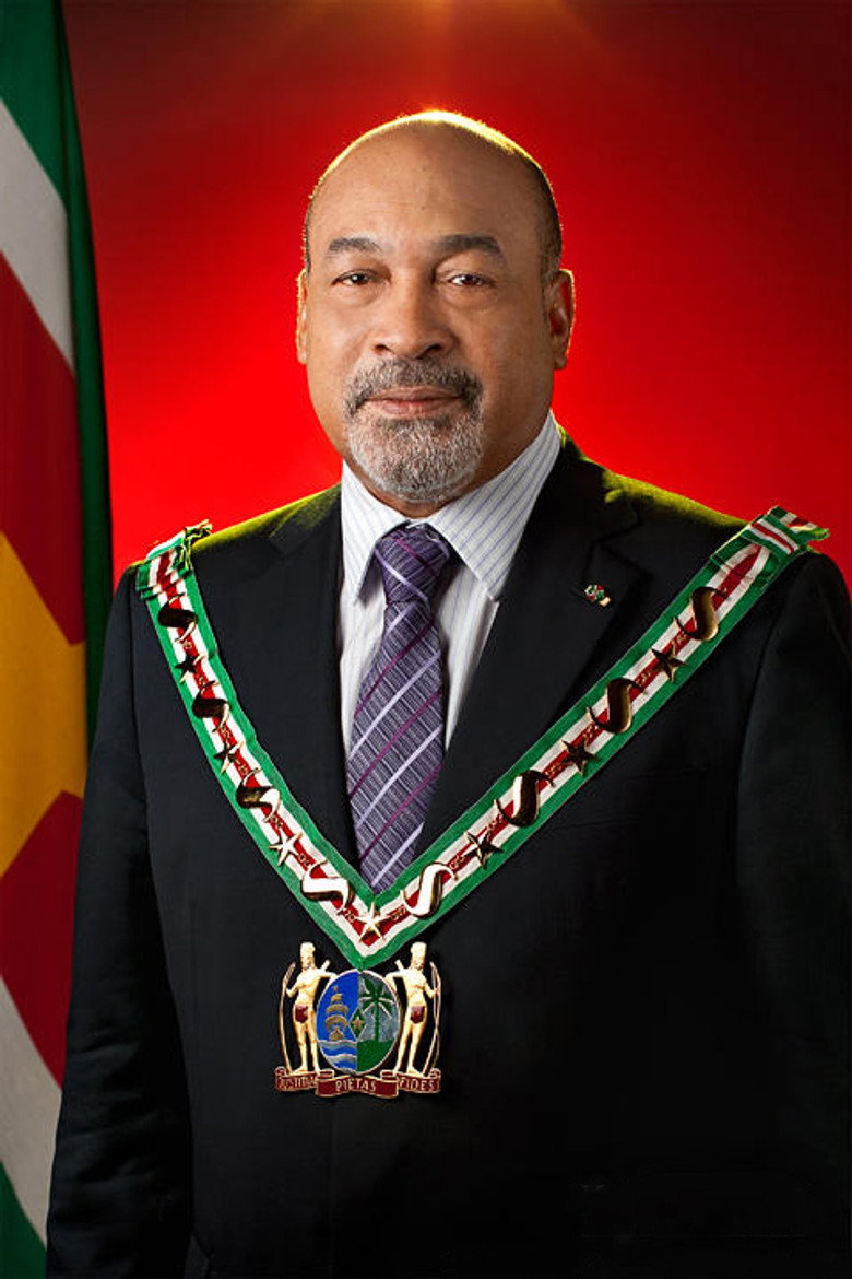 Desi Bouterse portrait