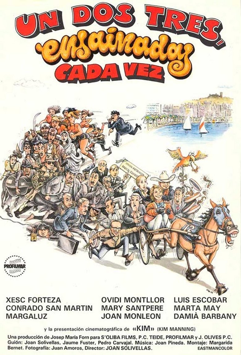 Un, dos, tres... ensaïmades i res més main poster