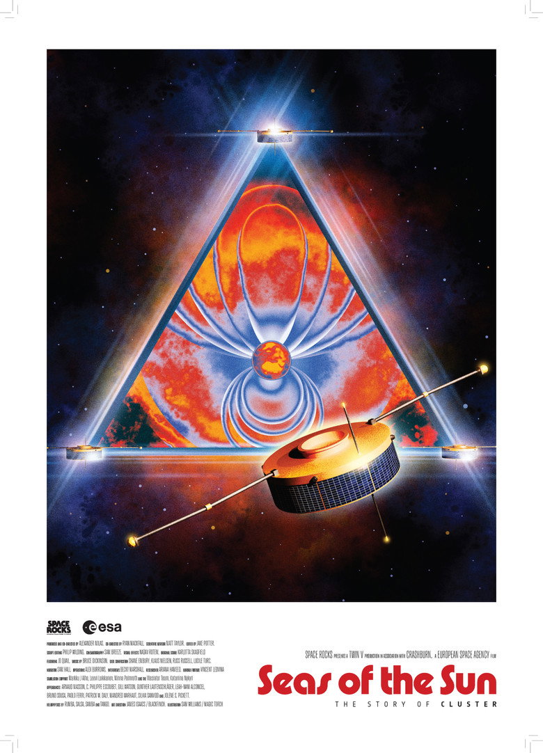 Seas of the Sun: The story of Cluster poster