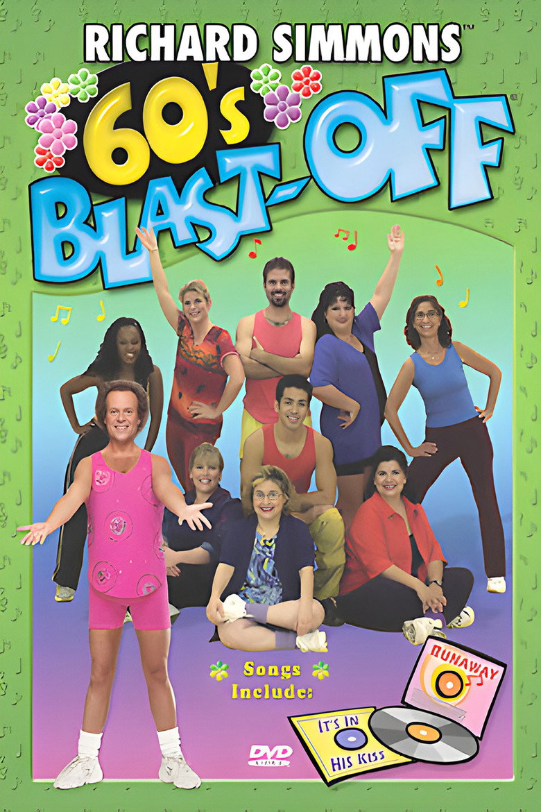 Richard Simmons 60's Blast-Off background