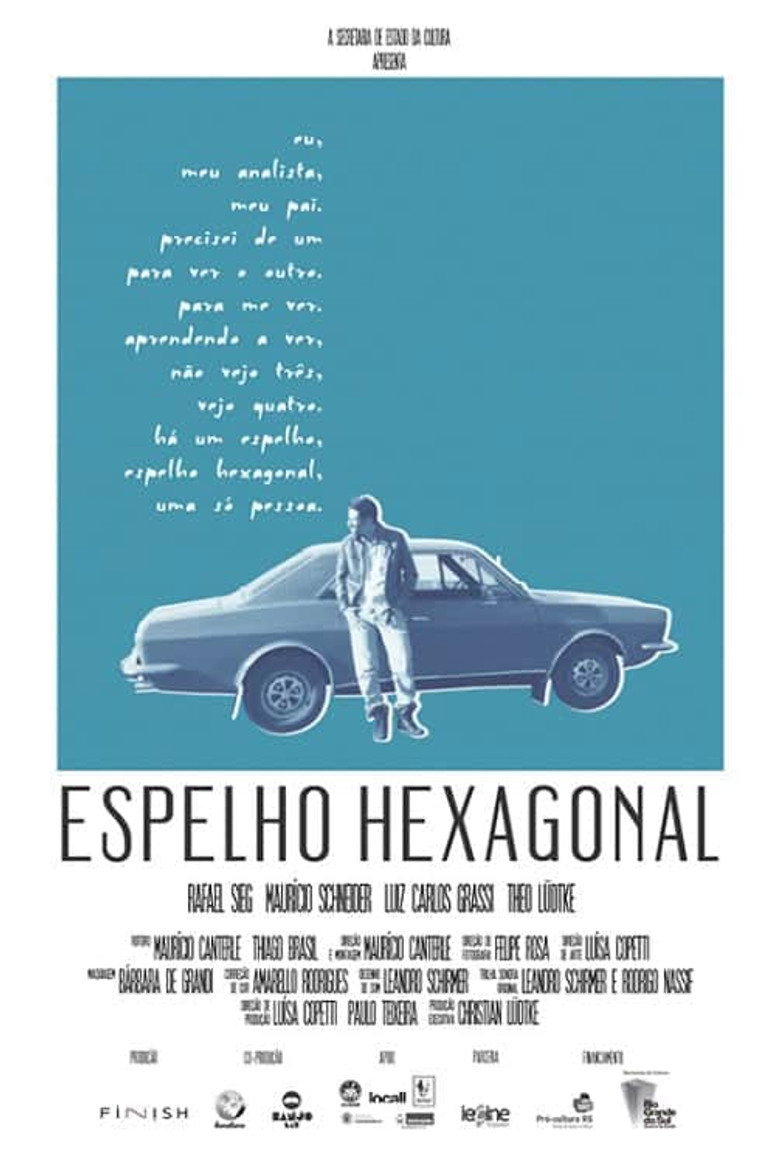Affiche ou illustration — Hexagonal Mirror