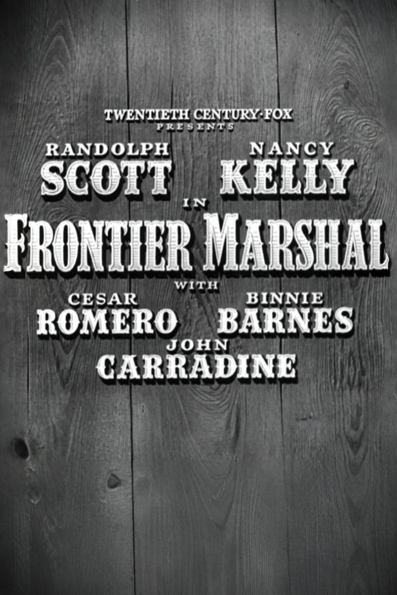 Frontier Marshal poster