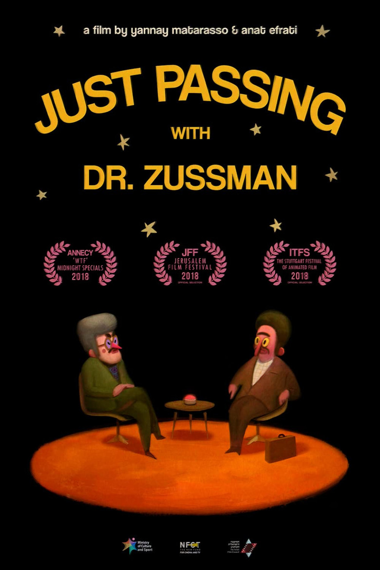 Just Passing with Dr. Zussman background
