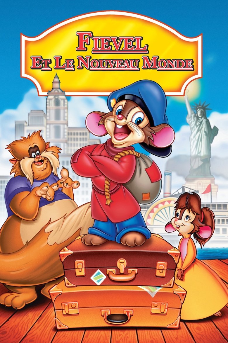Poster du film Fievel et le nouveau monde