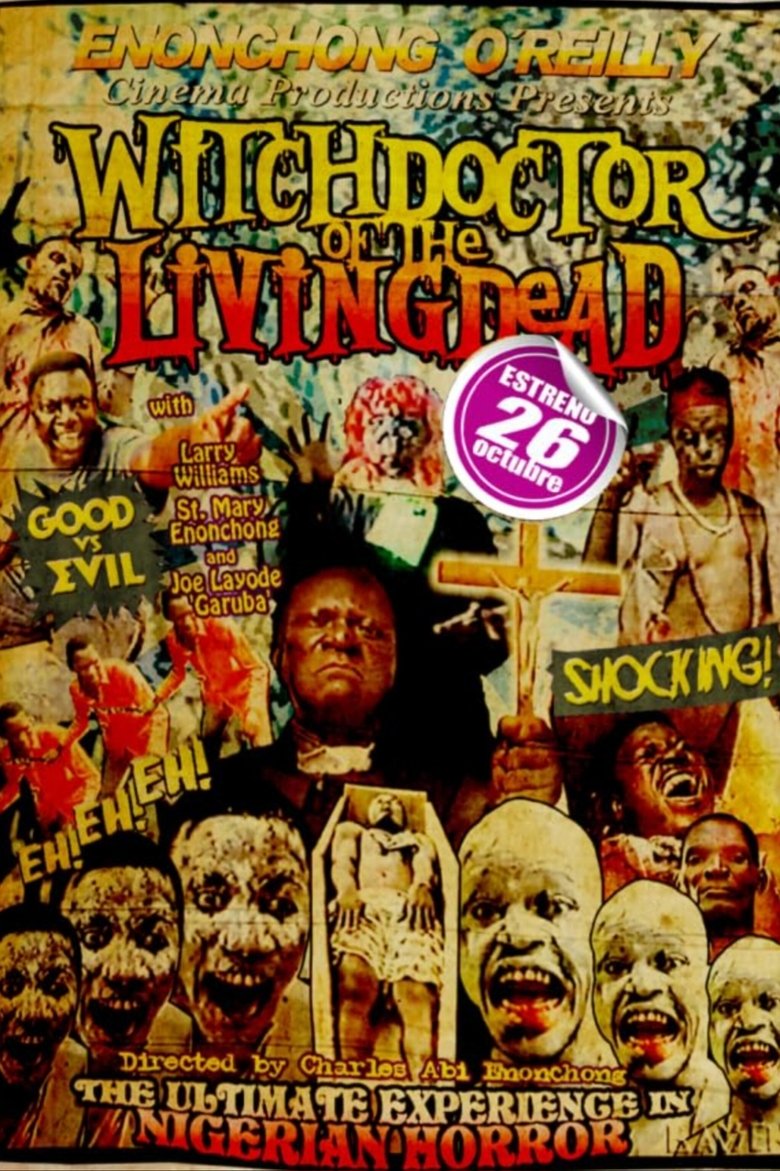 Witchdoctor of the Livingdead main poster