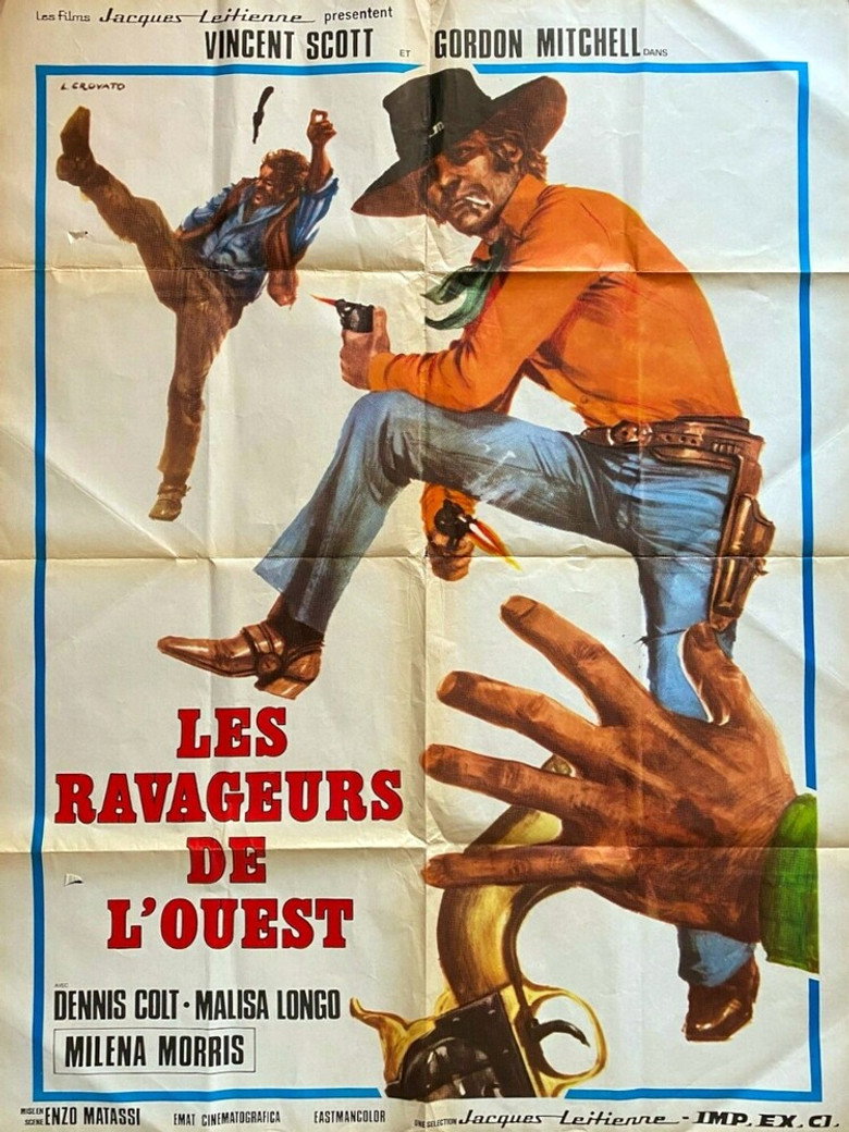 Affiche de LES RAVAGEURS DE L'OUEST