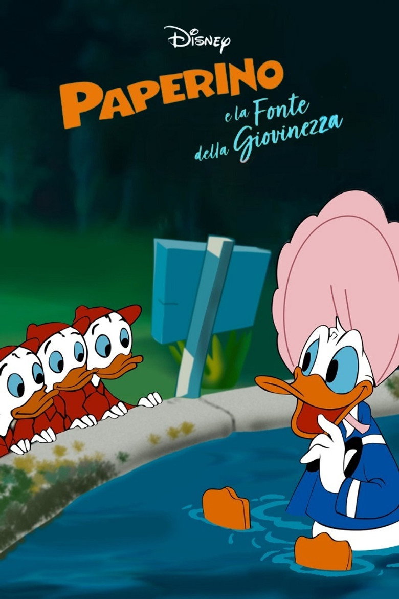 Copertina di Paperino e la fonte della giovinezza
