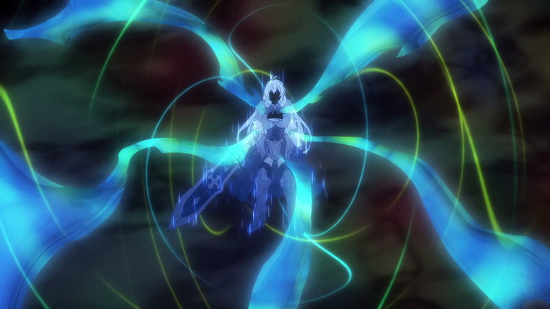 Still from My Gift Lvl 9999 Unlimited Gacha: Backstabbed in a Backwater Dungeon, I'm Out for Revenge! - Season 1 Episode 11