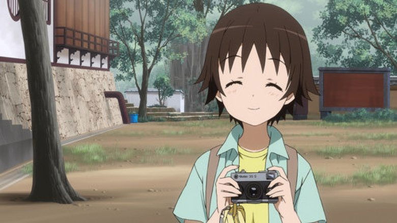 Still image for Tamayura: Hitotose season 1 episode 5: Chihiro-chan Has Come! She Has.