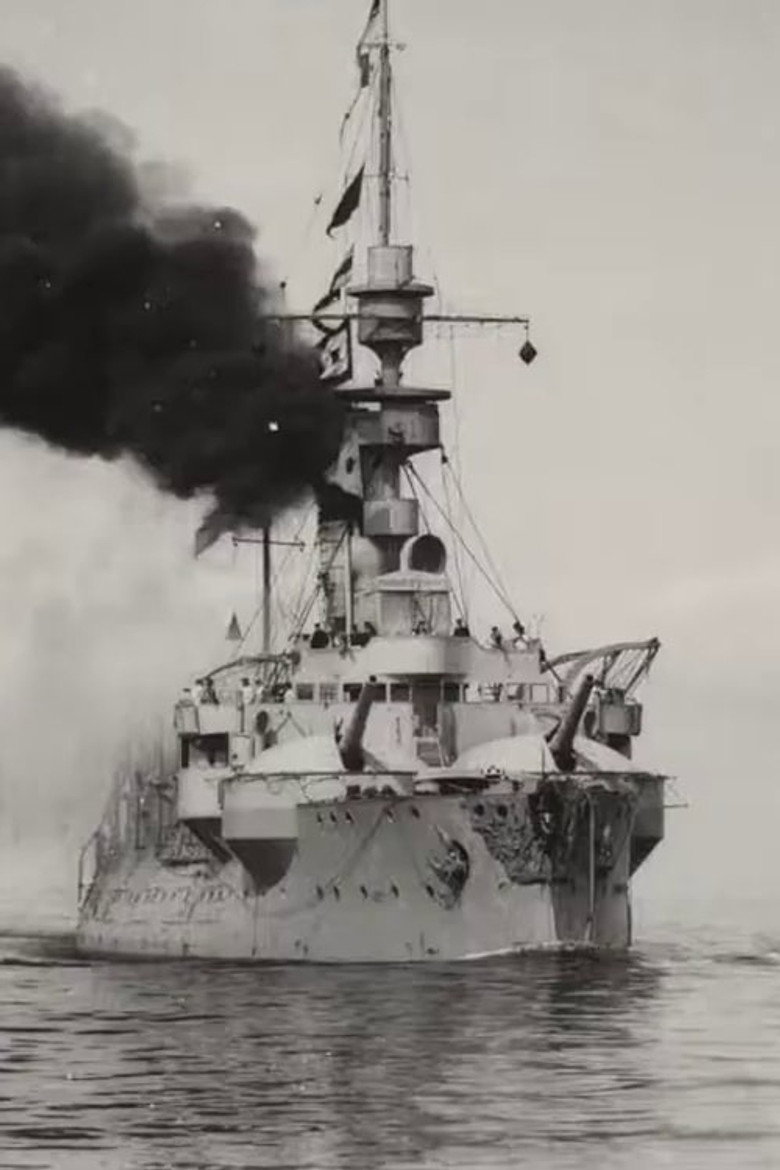 The Battleship 'Odin' background