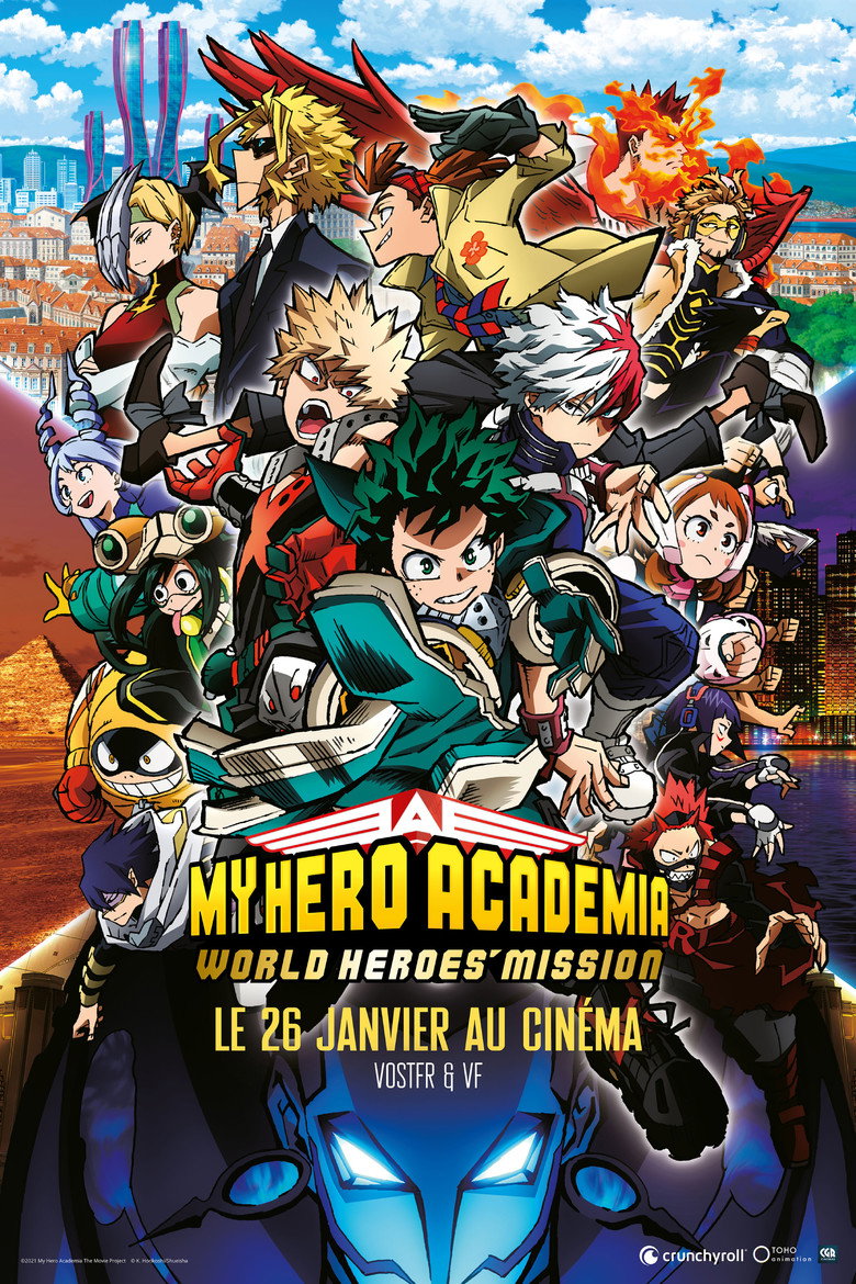 Affiche de MY HERO ACADEMIA : WORLD HEROES' MISSION