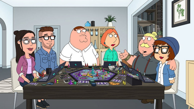 Family Guy S19E17 — Young Parent Trap episode still