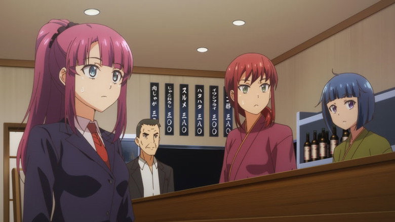 Still from Miss Kuroitsu From the Monster Development Department - Season 1 Episode 9