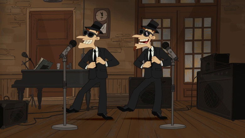 Image d'arrière-plan 11 du film Phinéas et Ferb, le film : Voyage dans la 2ème Dimension