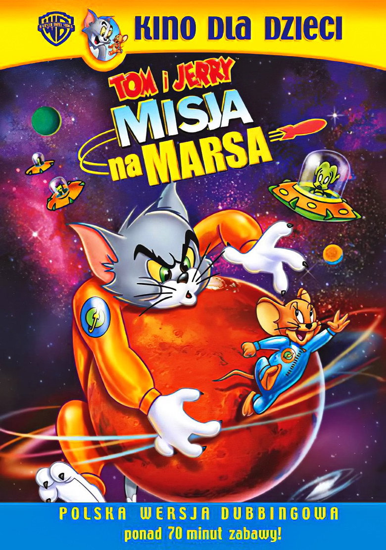Plakat filmu Tom i Jerry: Misja na Marsa