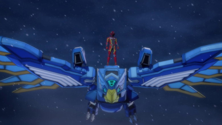Still from The Red Ranger Becomes an Adventurer in Another World - Season 1 Episode 6