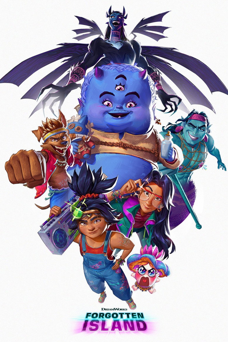 Poster artwork for Forgotten Island