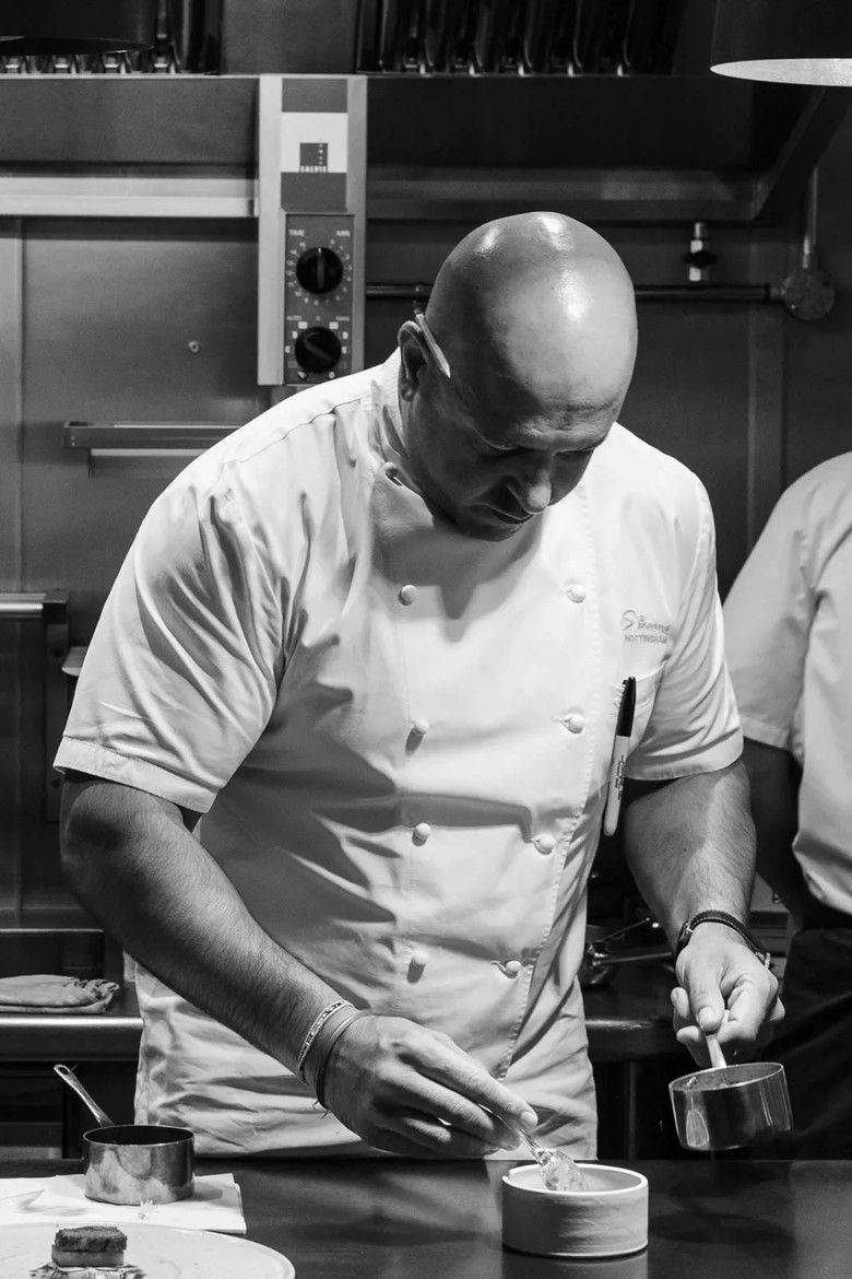 Sat Bains portrait image