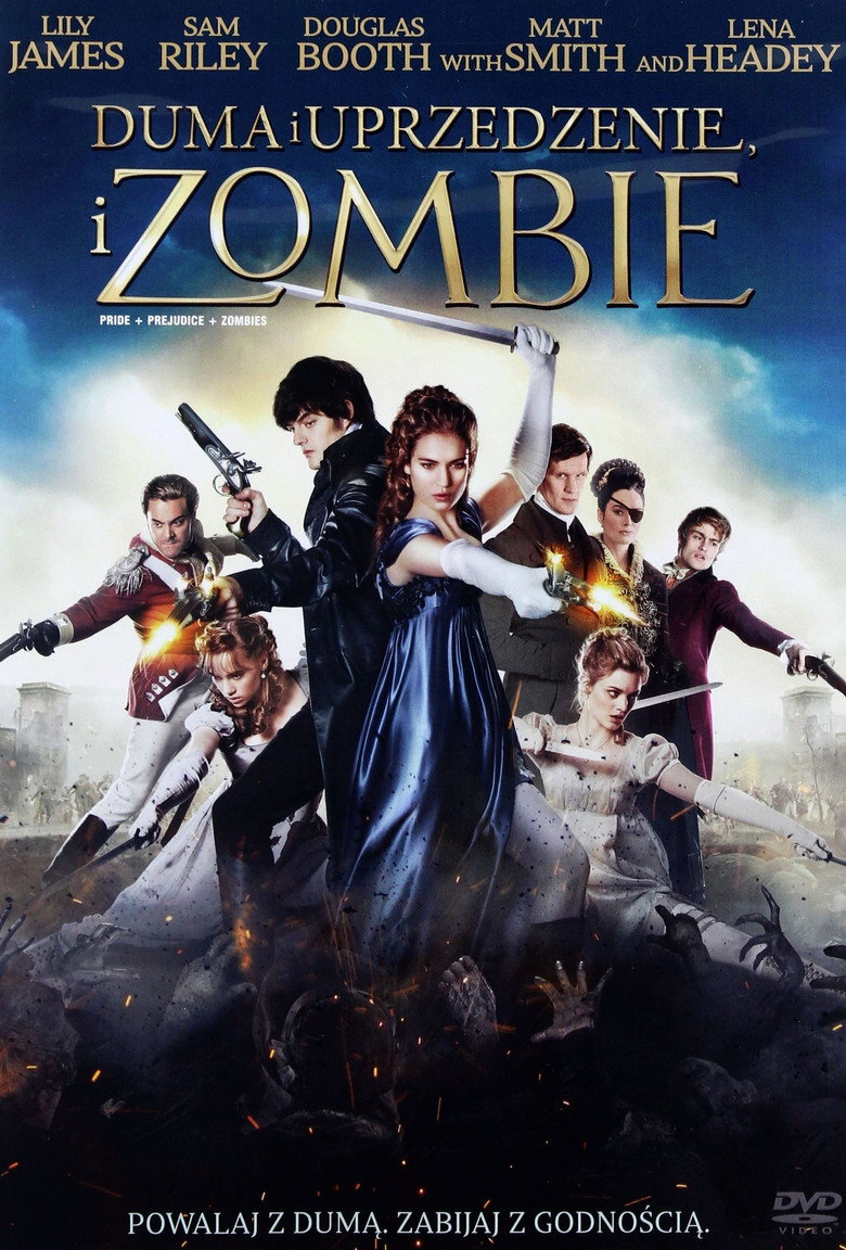 Plakat filmu Duma i uprzedzenie, i zombie