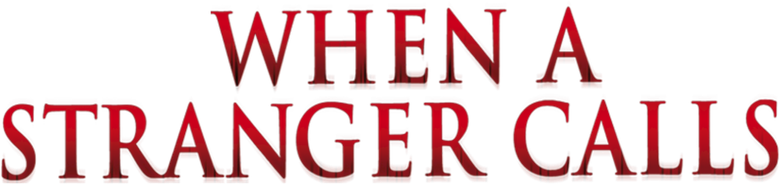 Logo artwork for When a Stranger Calls