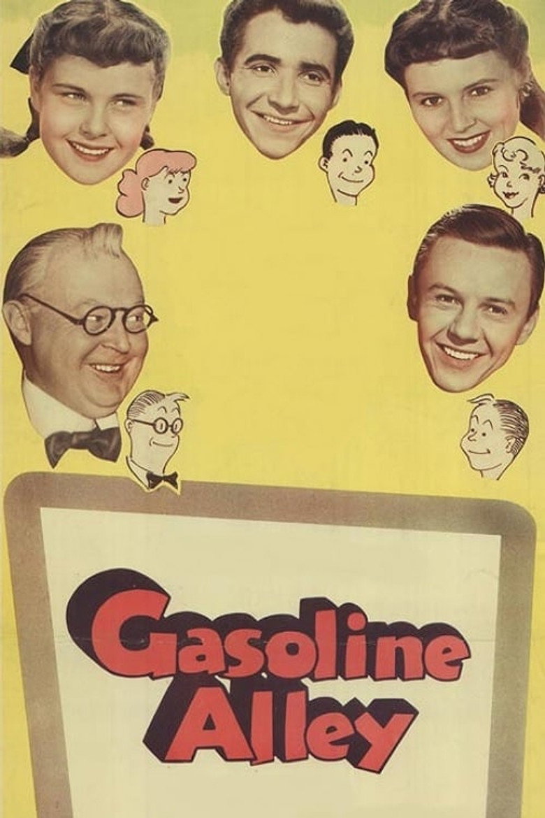 Gasoline Alley collection poster