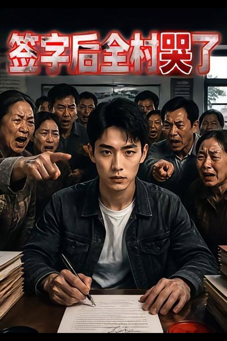 Official poster for 签字后全村哭了