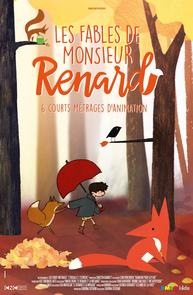 Affiche Les fables de monsieur Renard