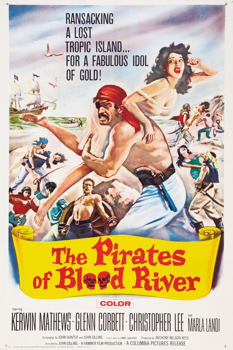 The Pirates of Blood River poster