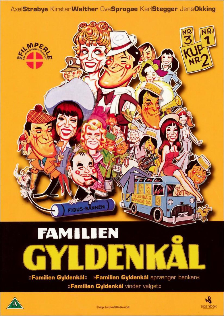 Familien Gyldenkål Collection poster