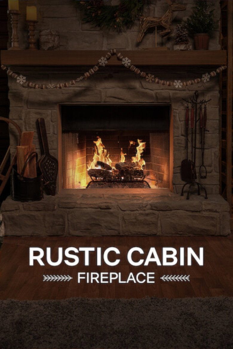 Rustic Cabin Fireplace background